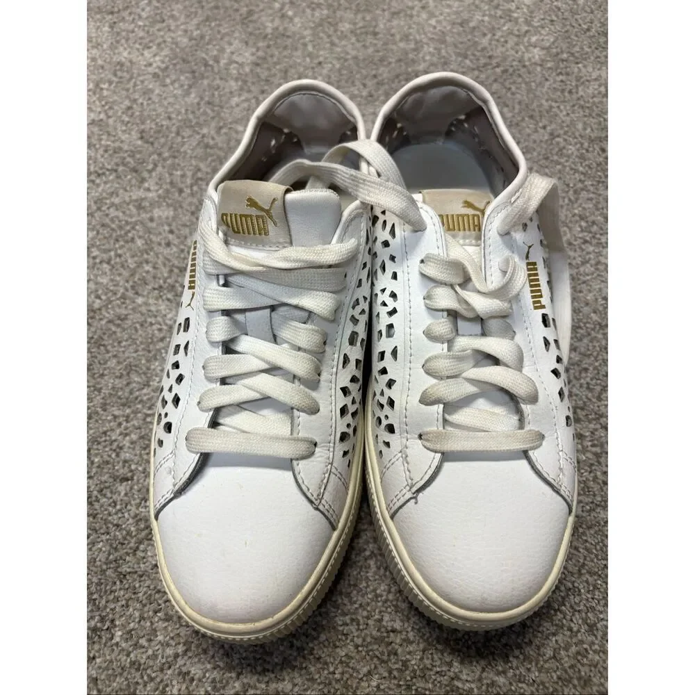 Puma Leather sneakers size 7 - Picture 3 of 9